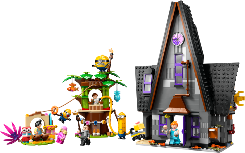 LEGO® Despicable Me 4 Minyonlar ve Gru'nun Aile Köşkü 75583