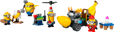 LEGO® Despicable Me 4 Minyonlar ve Muz Araba Oyuncağı 75580