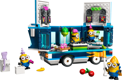 LEGO® Despicable Me 4 Minyonların Müzikli Parti Otobüsü 75581