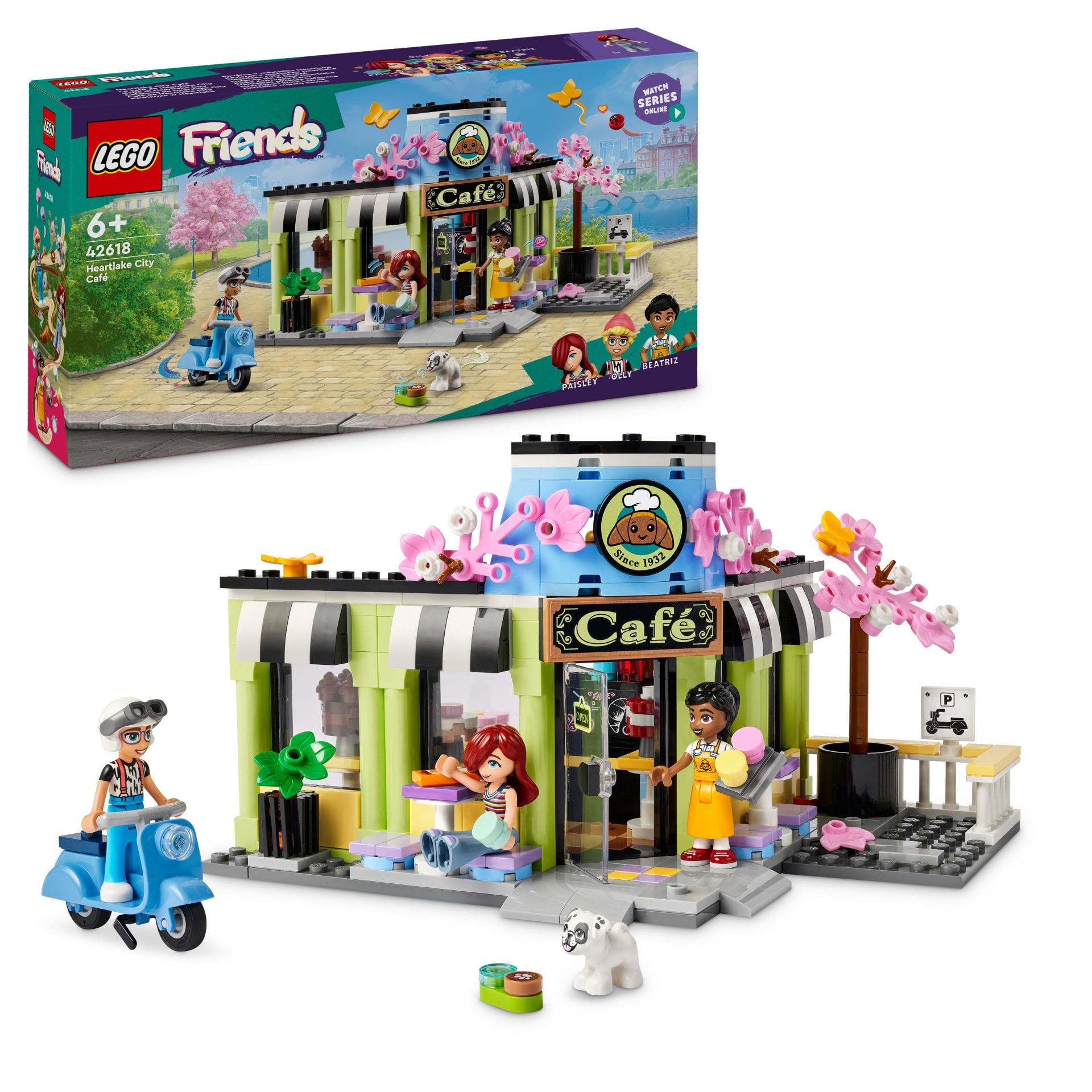 LEGO® Friends Heartlake City Kafe’si Oyuncağı 42618