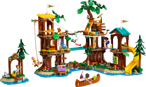 LEGO® Friends Macera Kampı Ağaç Ev Oyun Seti 42631