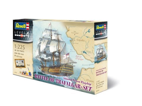 Revell Gift Set/ Hediye Seti - Battle of Trafalgar