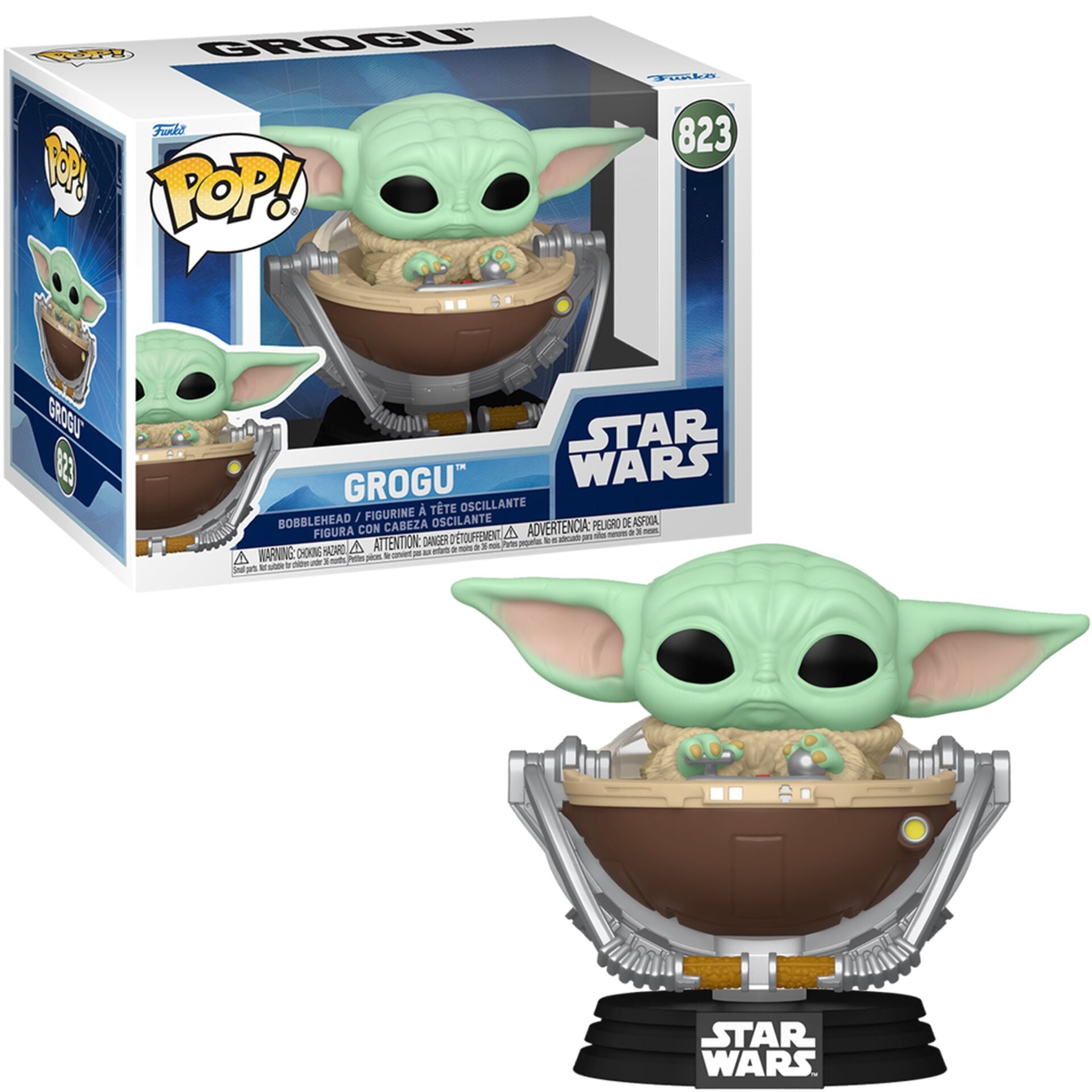Pop! Star Wars: The Mandalorian and Grogu - Grogu in Pram